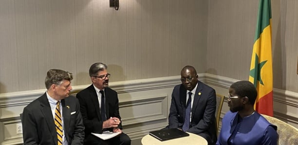 Bassirou Diomaye Faye s’est entretenu avec le sous-secrétaire d’État américain