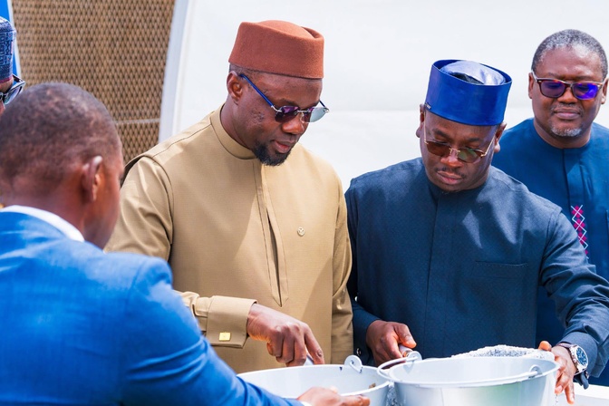 Centre de Traitement des Grands Brûlés: Le Premier ministre Ousmane Sonko a procédé à la pose de la première pierre, ce vendredi