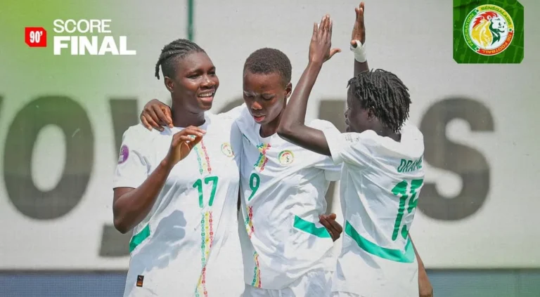 CAN Féminine 2025 : Le Sénégal écrase la RDC pour son premier match Publié le 06/07/2025 à 16:02 – Mis à jour le 06/07/2025 à 16:0