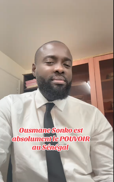 Contribution (Vidéo) – Ousmane SONKO est absolument le POUVOIR au Sénégal