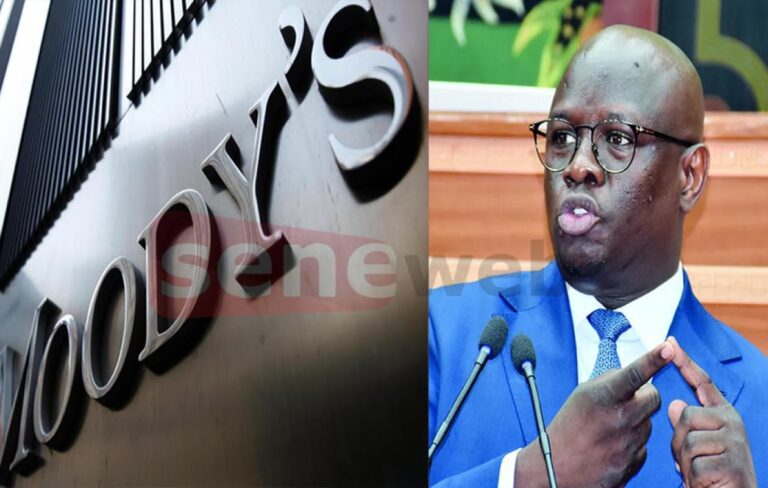 Dégradation de sa note : La réplique vigoureuse du gouvernement du Sénégal contre Moody’s