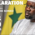 Revivez la déclaration du leader de Pastef Ousmane Sonko