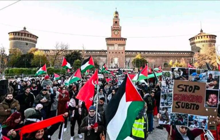 Italie: grève générale et manifestations de soutien aux Palestiniens