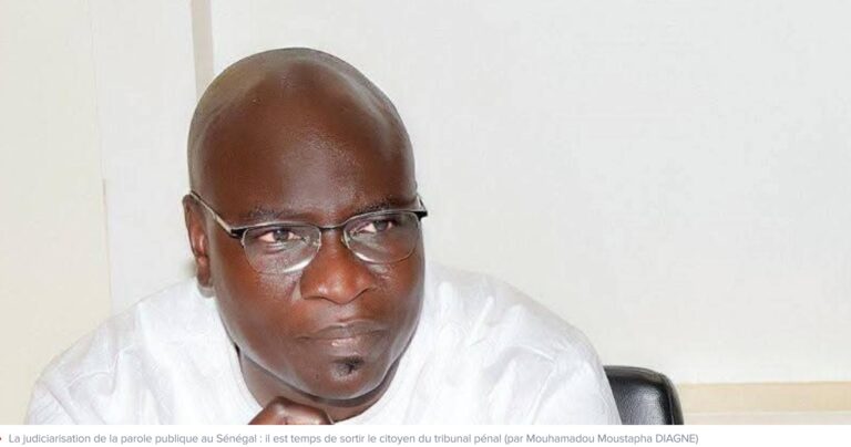 La judiciarisation de la parole publique au Sénégal : il est temps de sortir le citoyen du tribunal pénal (par Mouhamadou Moustapha DIAGNE)
