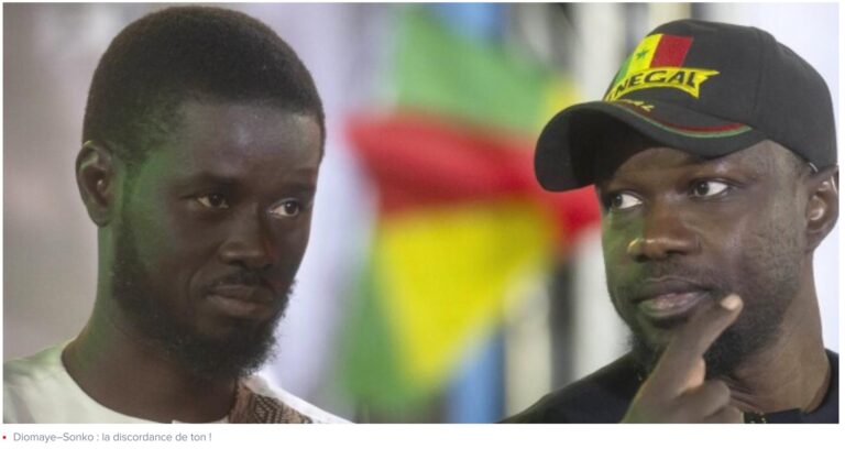 Diomaye–Sonko : la discordance de ton !