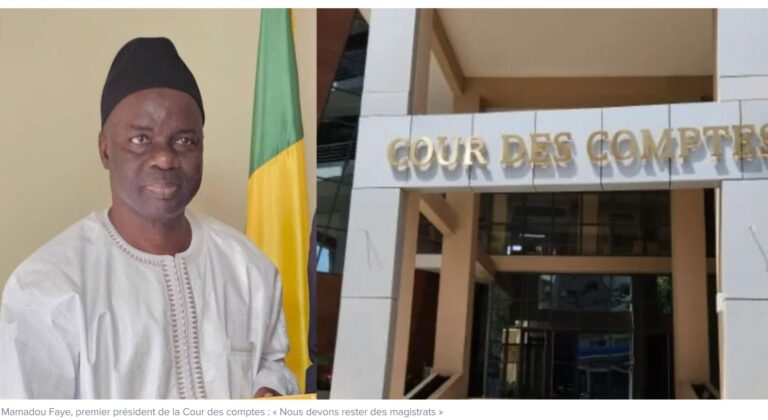 Mamadou Faye, premier président de la Cour des comptes : « Nous devons rester des magistrats »