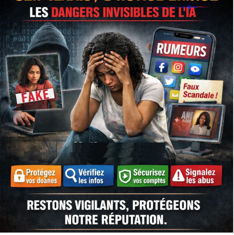 Sénégalais, protégez votre vie numérique : les dangers invisibles de l’IA