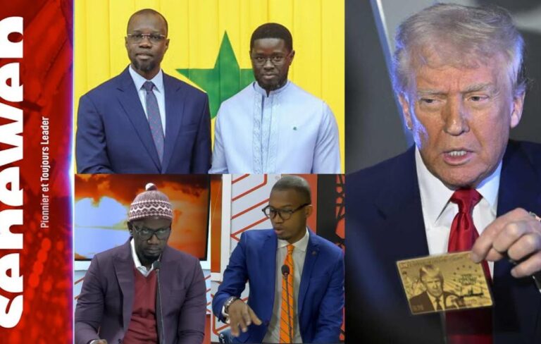 Décision radicale de Donald Trump contre le Sénégal : « La position de Ousmane Sonko »