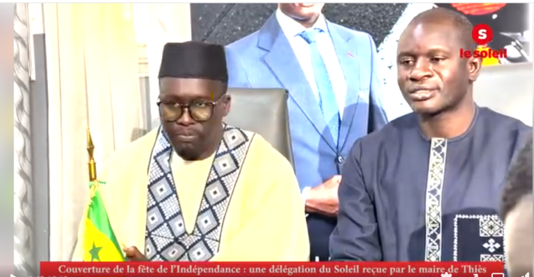 Défilé du 4 avril à Thiès : Le Soleil présente sa stratégie de couverture au maire Babacar Diop