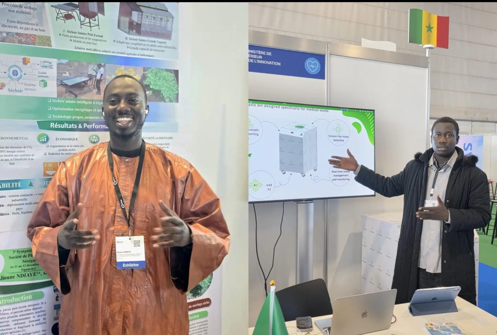 51ème Salon international de Genève et l’importance de leurs découvertes : Mor Talla Ndiaye et Alioune Ndiaye présentent leurs solutions