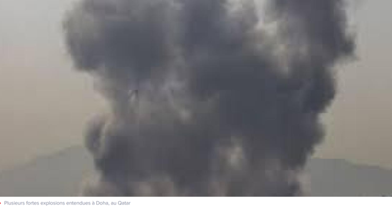 Plusieurs fortes explosions entendues à Doha, au Qatar