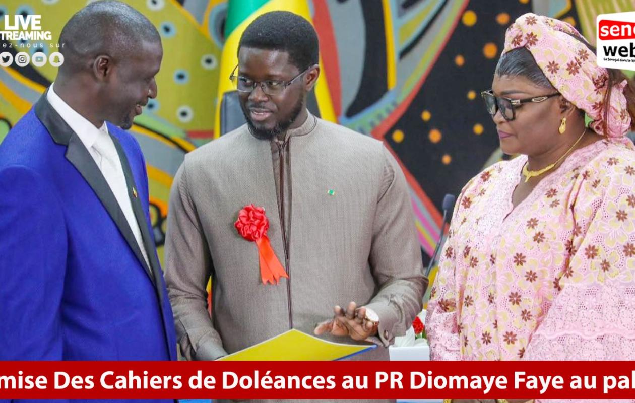 Fête du Travail: Suivez La Remise Des Cahiers de Doléances au PR Diomaye Faye