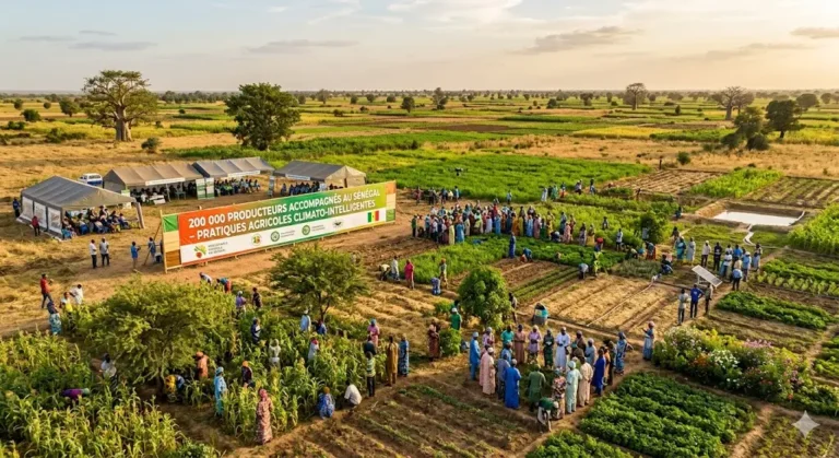 Pratiques agricoles climato intelligentes : 200 000 producteurs accompagnés au Sénégal