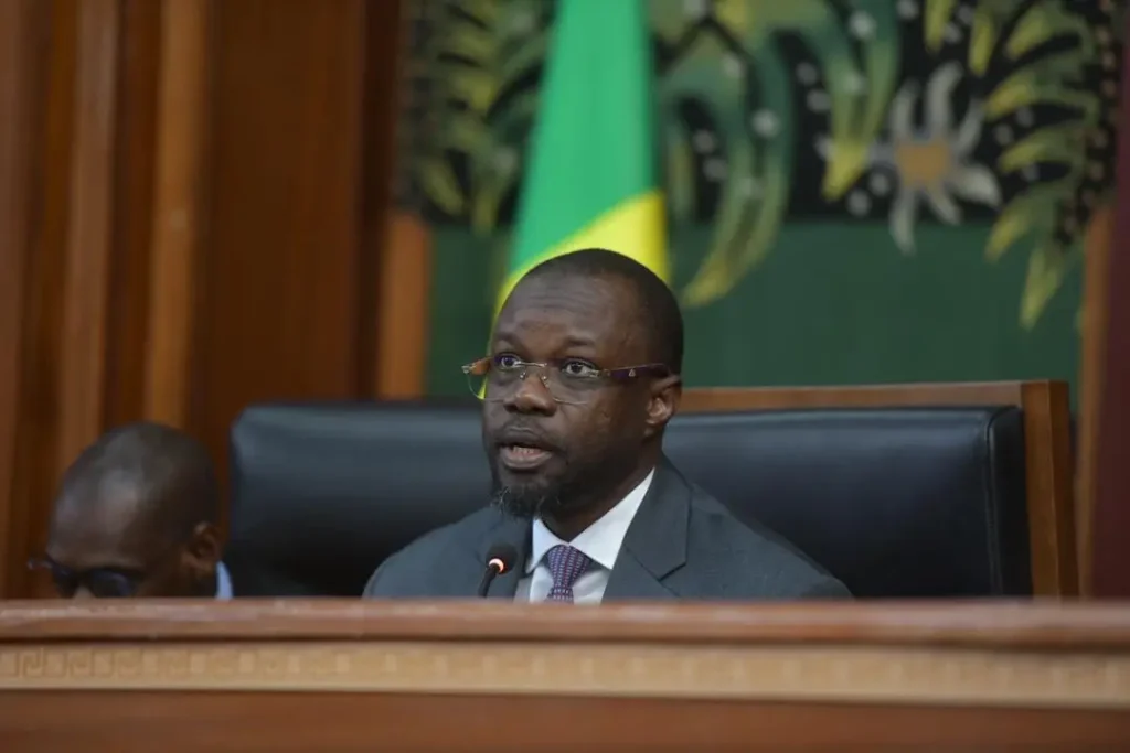 Assemblée nationale : Ousmane Sonko salue les qualités du nouveau Premier ministre Ahmadou Al Amine Lo