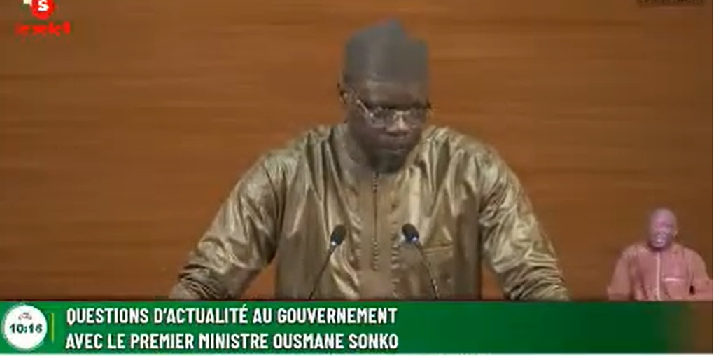 Suivez en direct les « Questions d’actualité » : le Pm Ousmane Sonko et son gouvernement à l’Assemblée nationale