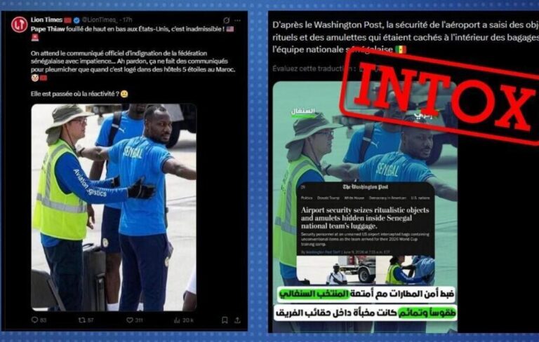 Mondial 2026 : l&rsquo;équipe du Sénégal visée par des intox venant de supporters marocains
